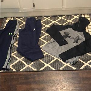 YOUTH LARGE. Under Armour COMBO.